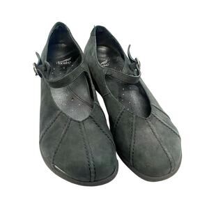 Dansko Suede Mary Jane Flats Women's Shoes Size 41